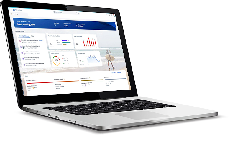 SAP Service Cloud for customer support